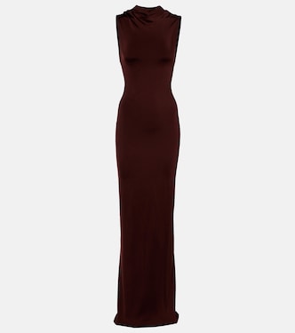 Draped jersey gown | Victoria Beckham