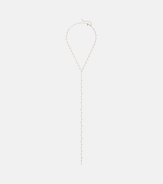 14kt gold necklace with diamonds | Sydney Evan