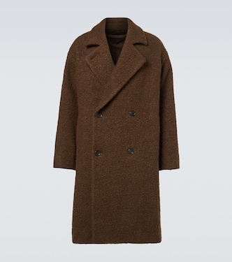 Double-breasted wool-blend coat | A.Presse