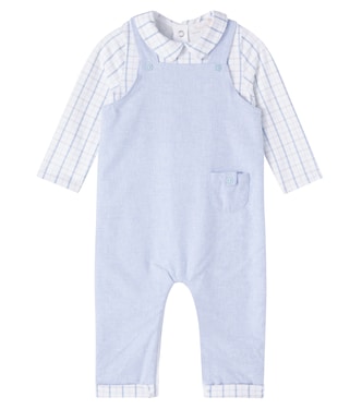 Baby Set aus Top und Latzhose aus Baumwolle | Patachou