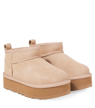Classic Ultra Mini suede platform boots | UGG Kids