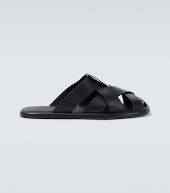 Leather sandals | Giorgio Armani