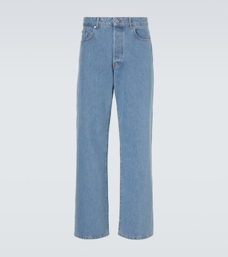 Logo straight jeans | Dries Van Noten