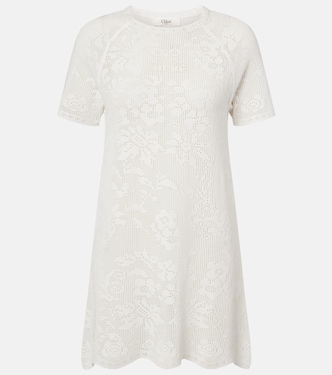 Minikleid aus Pointelle-Strick | Chloé