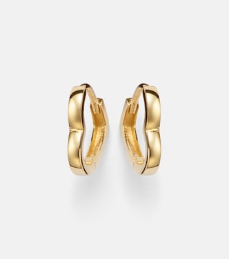 Créoles Heart en or 14 ct (585/1000) | Stone and Strand