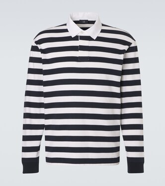 Cotton and cashmere polo shirt | Dunhill