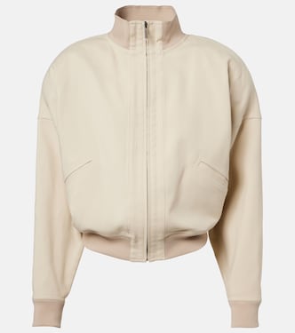 Cotton poplin bomber jacket | Gucci