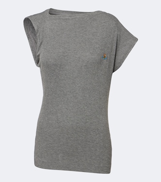 Hebo asymmetric ribbed-knit top | Vivienne Westwood