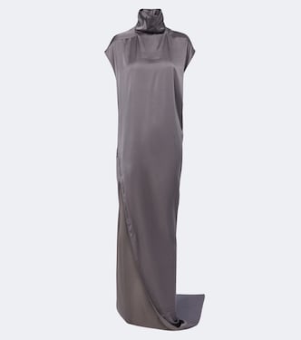 Edfu ruched jersey gown | Rick Owens