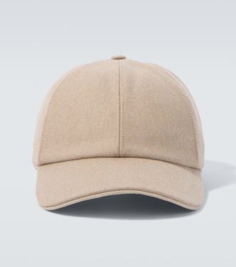 Wool, silk, and cashmere baseball cap | Eleventy