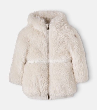 Wrenna hooded teddy jacket | Moncler Enfant