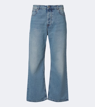 Faded wide-leg jeans | Ami Paris