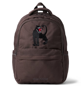 Patch-appliqué backpack | Mini Rodini