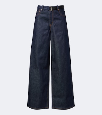 Jean wide à ceinture | Sacai