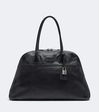 Vivant leather bowling bag | Miu Miu