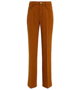 Pantalon droit Basma | Nanushka