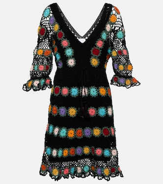 Gehäkeltes Minikleid Bouquet | Anna Kosturova