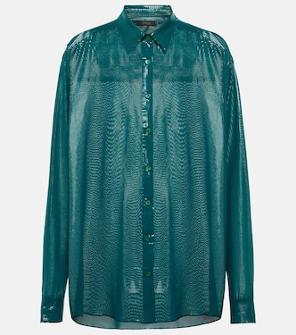 Hemd aus Lamé | Oséree