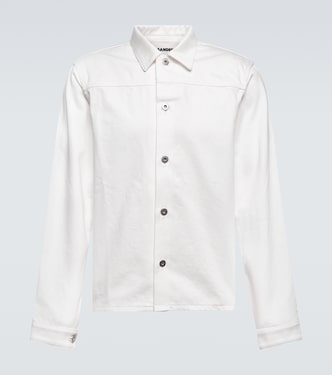 Cotton shirt jacket | Jil Sander