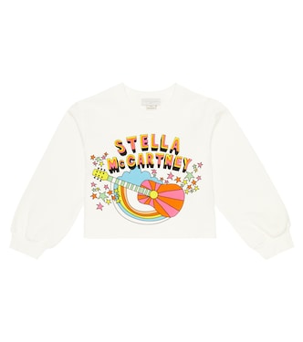 Bedrucktes Sweatshirt aus Baumwolle | Stella McCartney Kids
