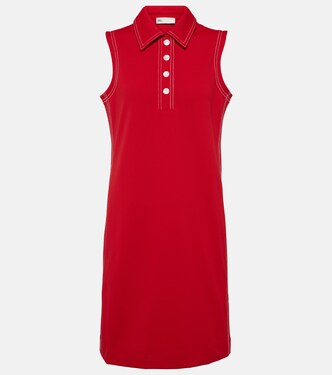 Contrast Stitch Polo minidress | Tory Sport