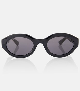 Ovale Sonnenbrille Minimal GG | Gucci
