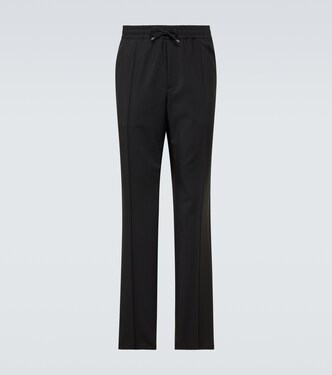 Wool and mohair slim pants | Valentino