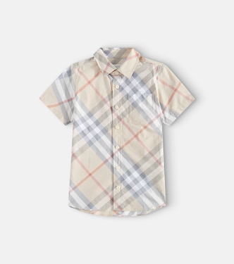 Burberry Check cotton shirt | Burberry Kids