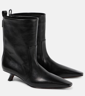 Ankle Boots aus Leder | Brunello Cucinelli
