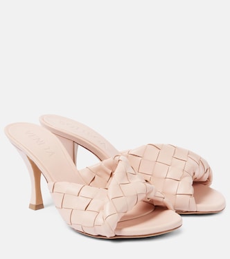 Blink 80 Intrecciato leather mules | Bottega Veneta