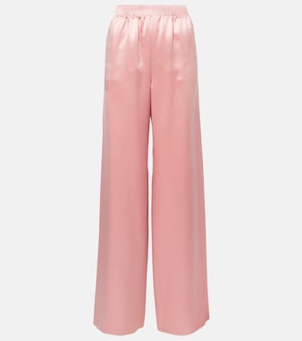 Pantalon ample en soie | Valentino