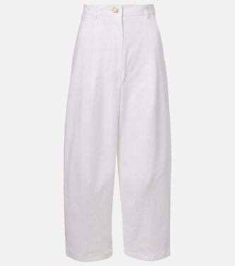 Pantalon ample Mina en coton mélangé | Max Mara