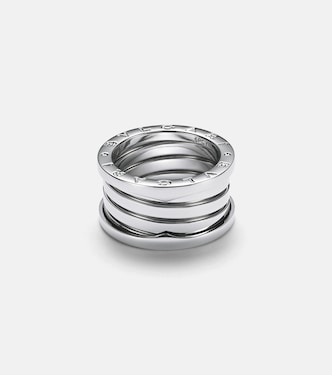 B.zero1 18kt white gold ring | Bvlgari