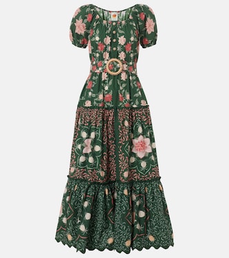 Robe longue en coton à fleurs | Farm Rio