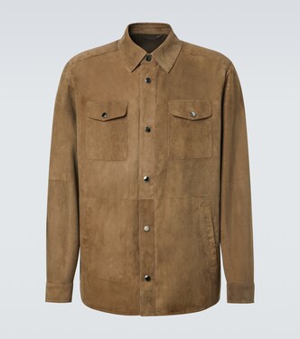 Suede overshirt | Canali