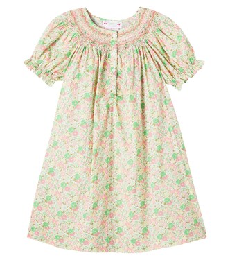 Jarah floral smocked cotton dress | Bonpoint