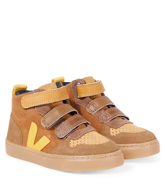 V-10 suede high-top sneakers | Veja Kids