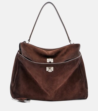 Rodeo Medium suede tote bag | Balenciaga