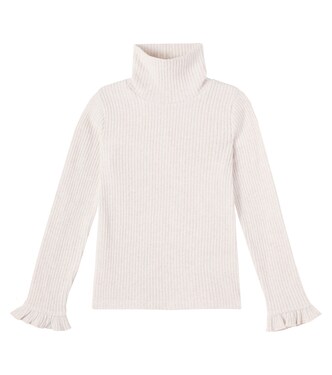 Simone cotton-blend jersey top | La Coqueta