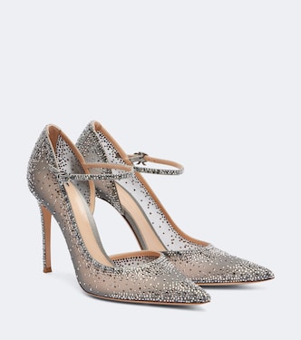 Pumps Rania 105 aus Veloursleder | Gianvito Rossi