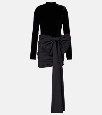 Minikleid aus Samt | Rotate