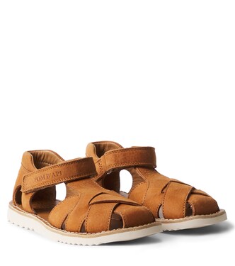 Sandalias Waff Cross de piel | Pom d'Api
