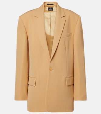 Blazer oversize in lana | Wardrobe.NYC