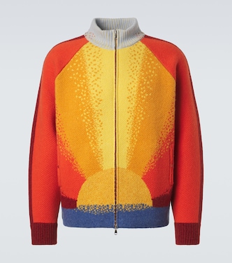 Radiant Sun cashmere zip-up sweater | God's True Cashmere