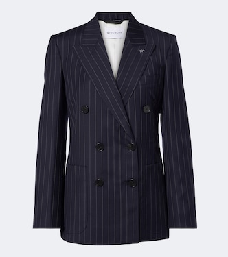 Blazer en laine à rayures tennis | Givenchy