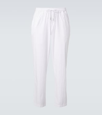 Cotton-blend straight pants | Fedeli