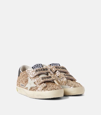 Old School glitter sneakers | Golden Goose Kids