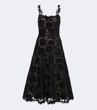 Guipure lace cocktail dress | Carolina Herrera