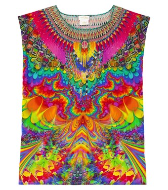 Printed cotton top | Camilla Kids