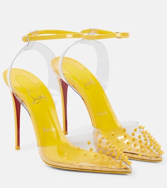 Spikoo 100 PVC and leather pumps | Christian Louboutin